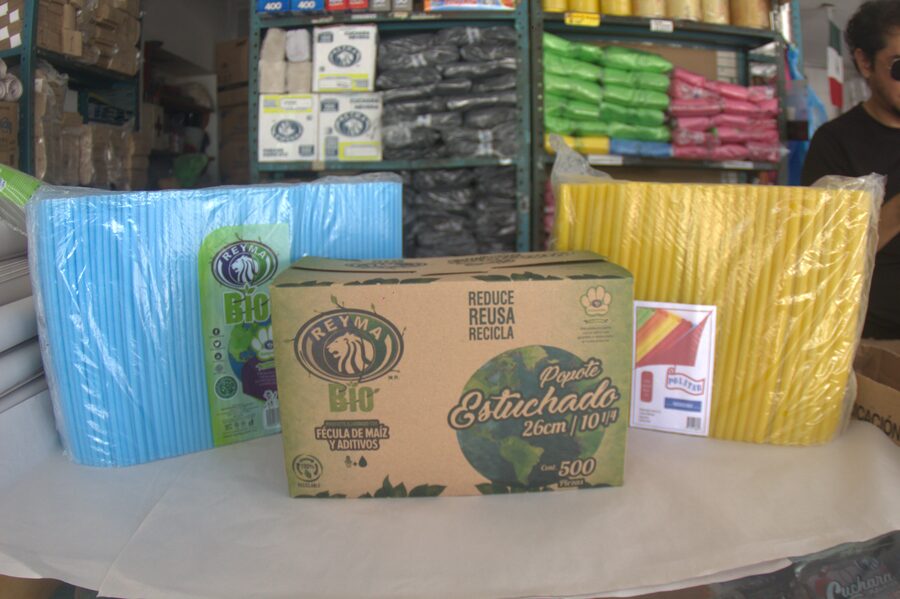 Popotes biodegradables